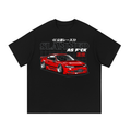 S15 Silvia car graphic on an oversized cotton T-shirt