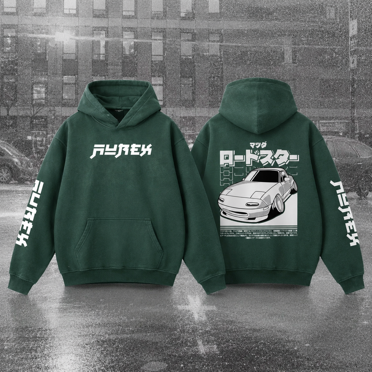 AUREX ’90s Night Drive Hoodie