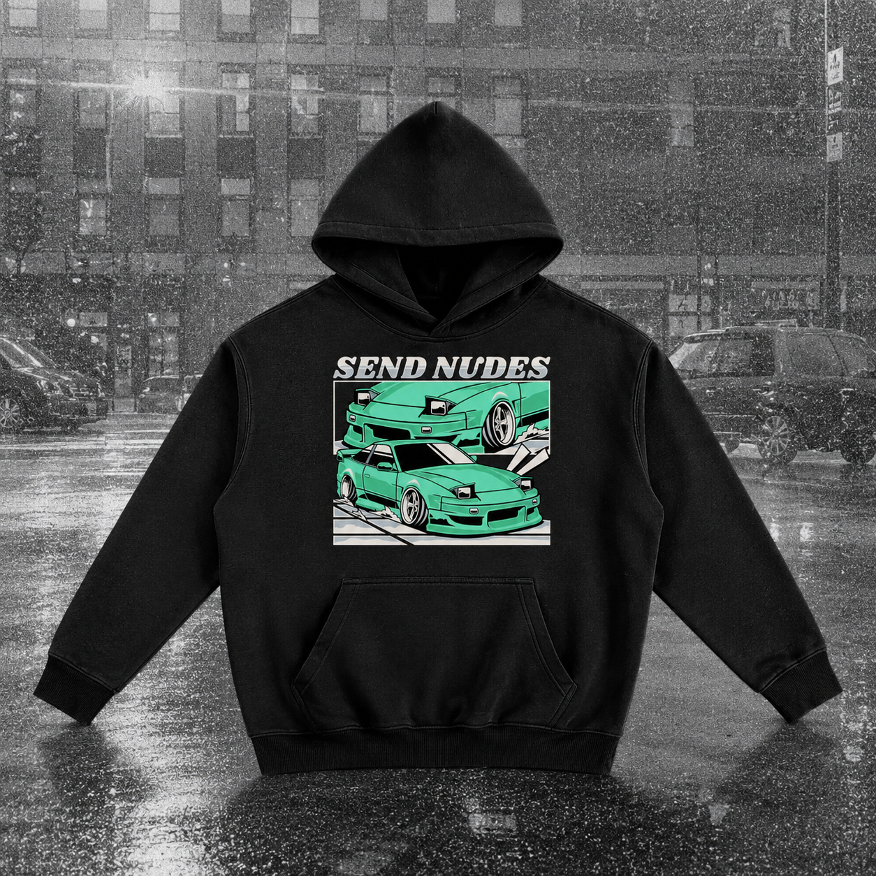 240SX Hoodie – JDM Drift Car Hoodie | Japanese Streetwear Hoodie